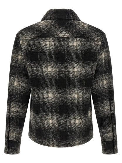 Moncler Gray Polyester Shirt