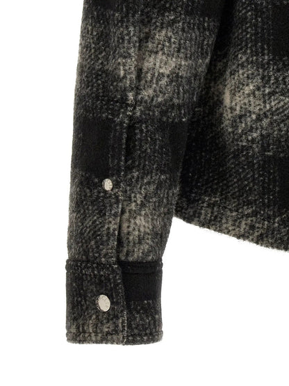 Moncler Gray Polyester Shirt