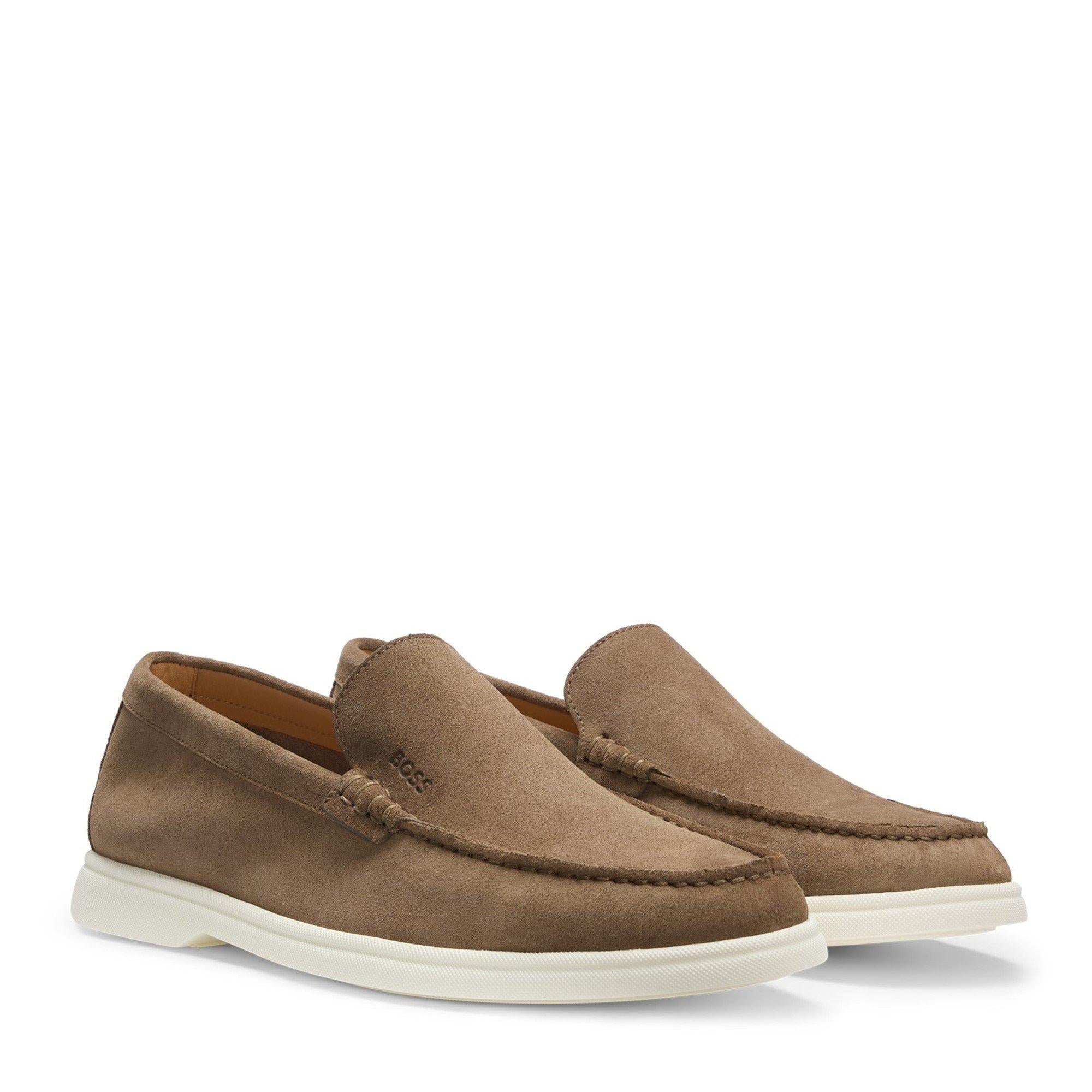 Men's Sienne Logo-Emed Slip-On Loafers