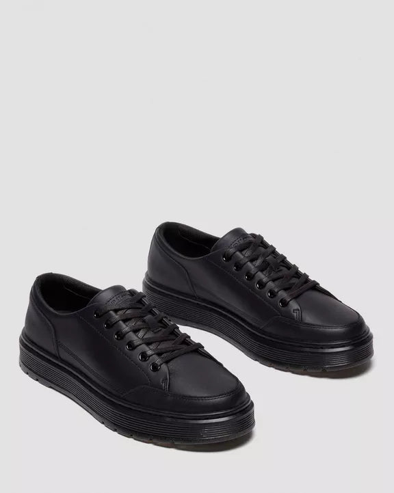 BROOKLINE 6-EYE NAPPA LEATHER SHOES