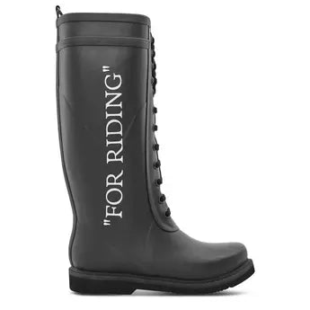 Off White  For Riding Boots