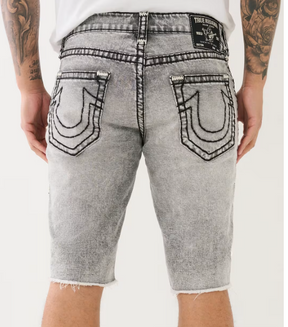 DISTRESSED RICKY FRAYED SHORT