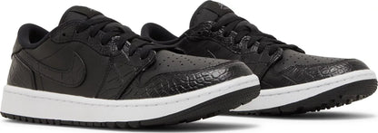 Air Jordan 1 Low Golf 'Black Crocodile/ Iron Grey'