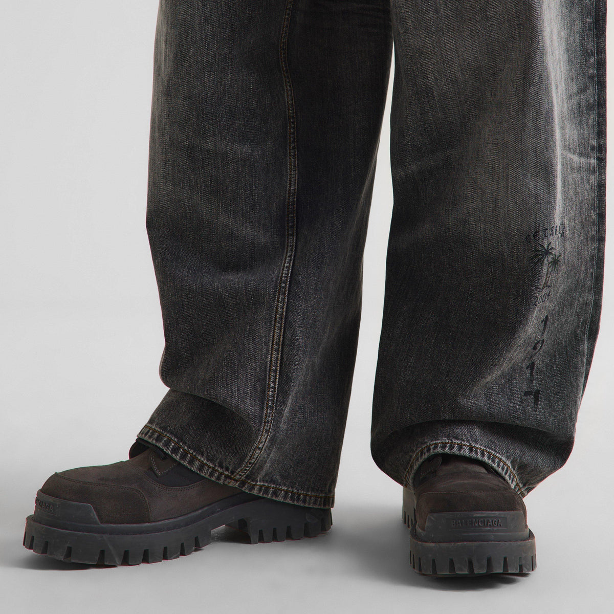Rugged Hiker Boots