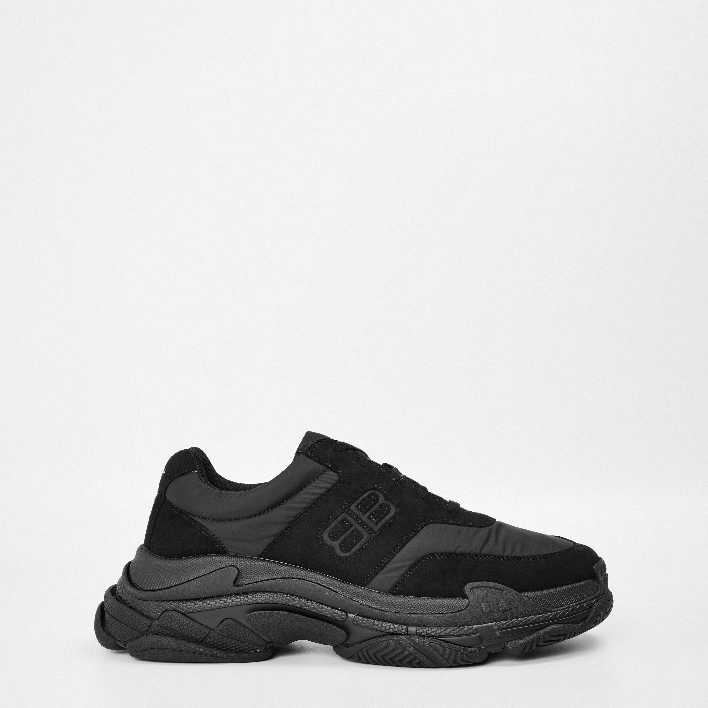 Triple S Panelled Sneakers