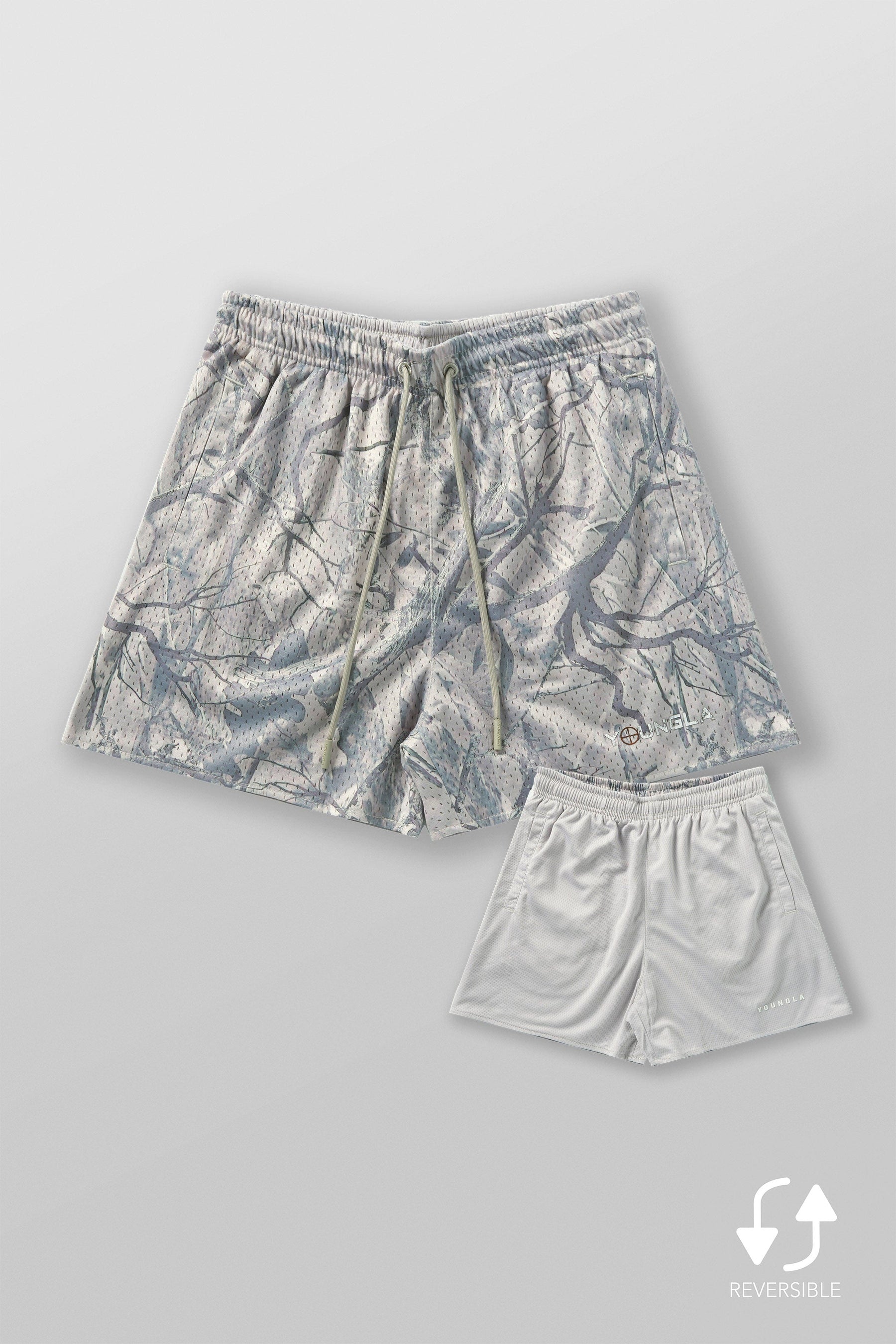 1117 - Tree Camo Mesh Shorts - August 5th