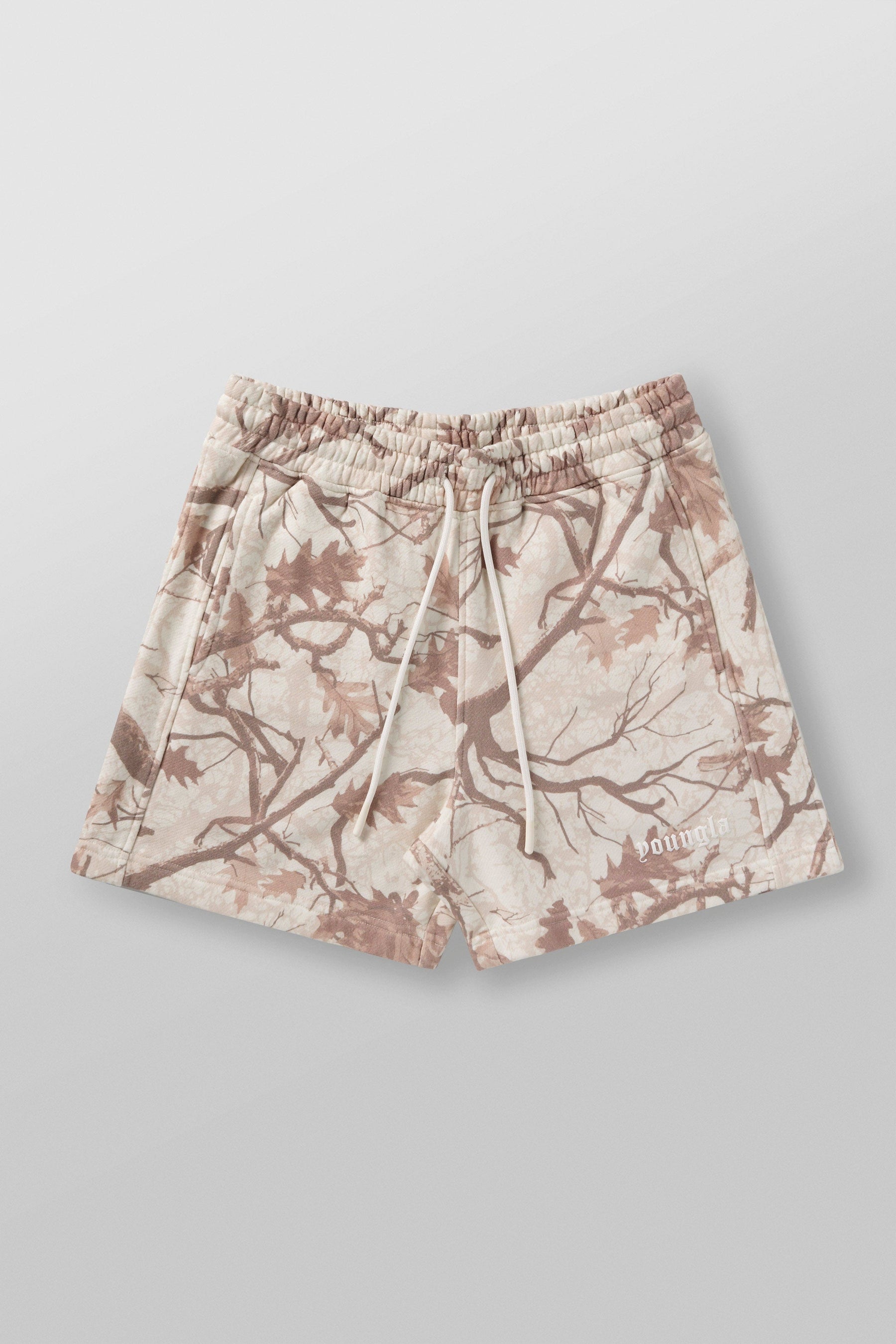 1118 - Tree Camo Cotton Shorts- August 5th