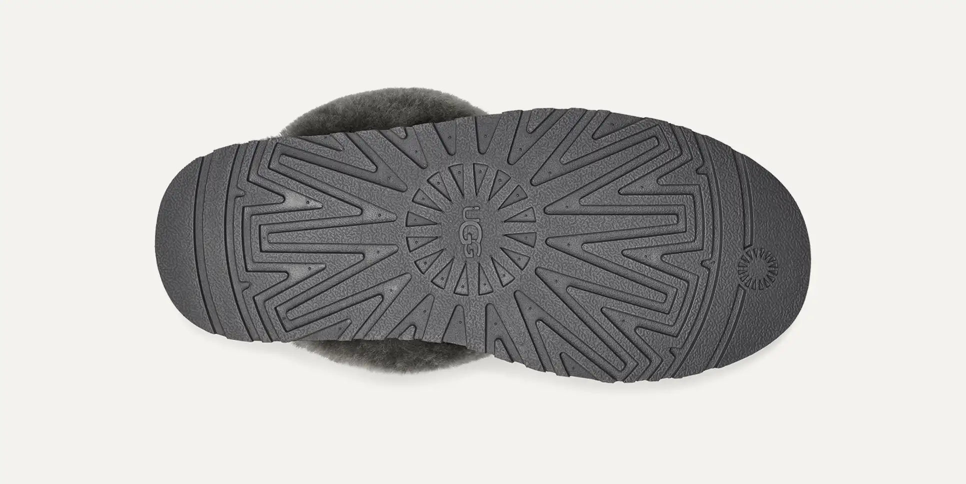 UGG® Disquette Platform Slipper – Sheepskin Comfort with Retro Style