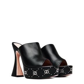 Platform Slide Sandals