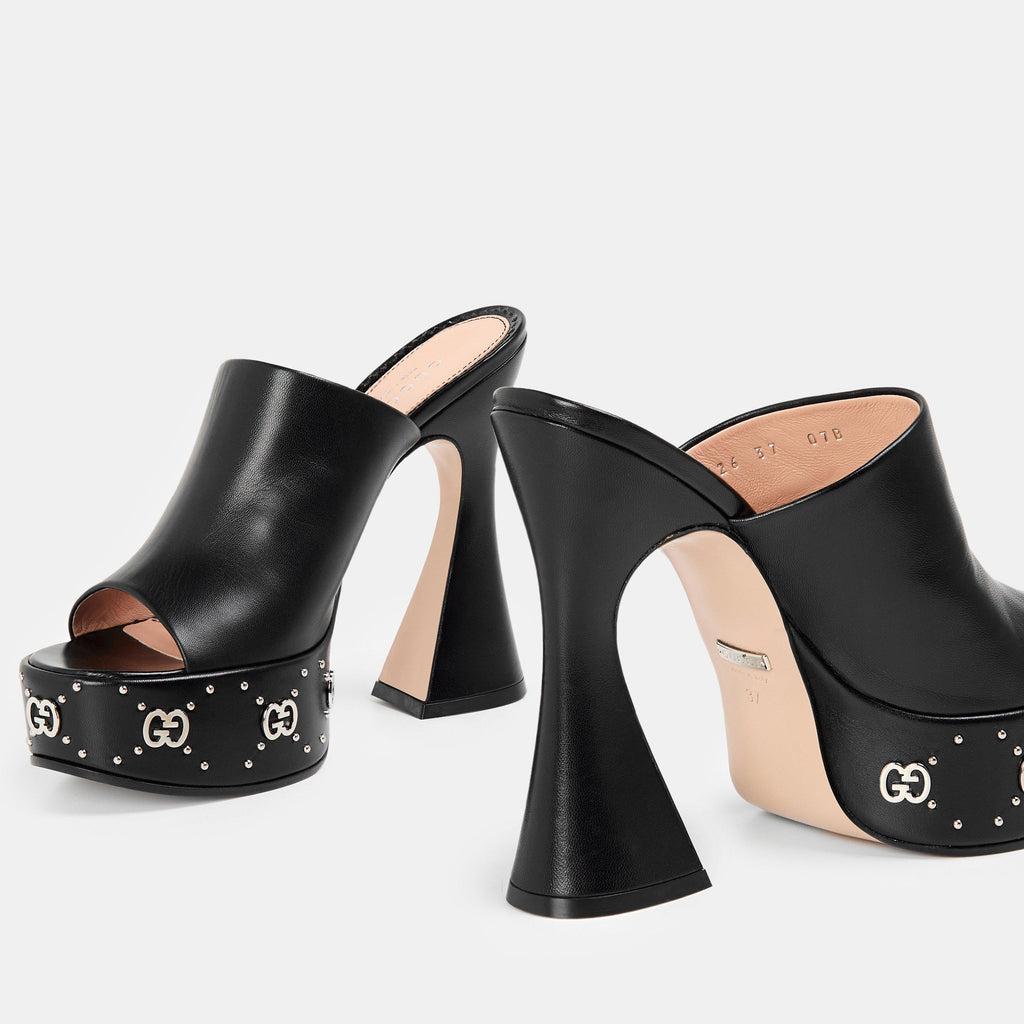 Platform Slide Sandals