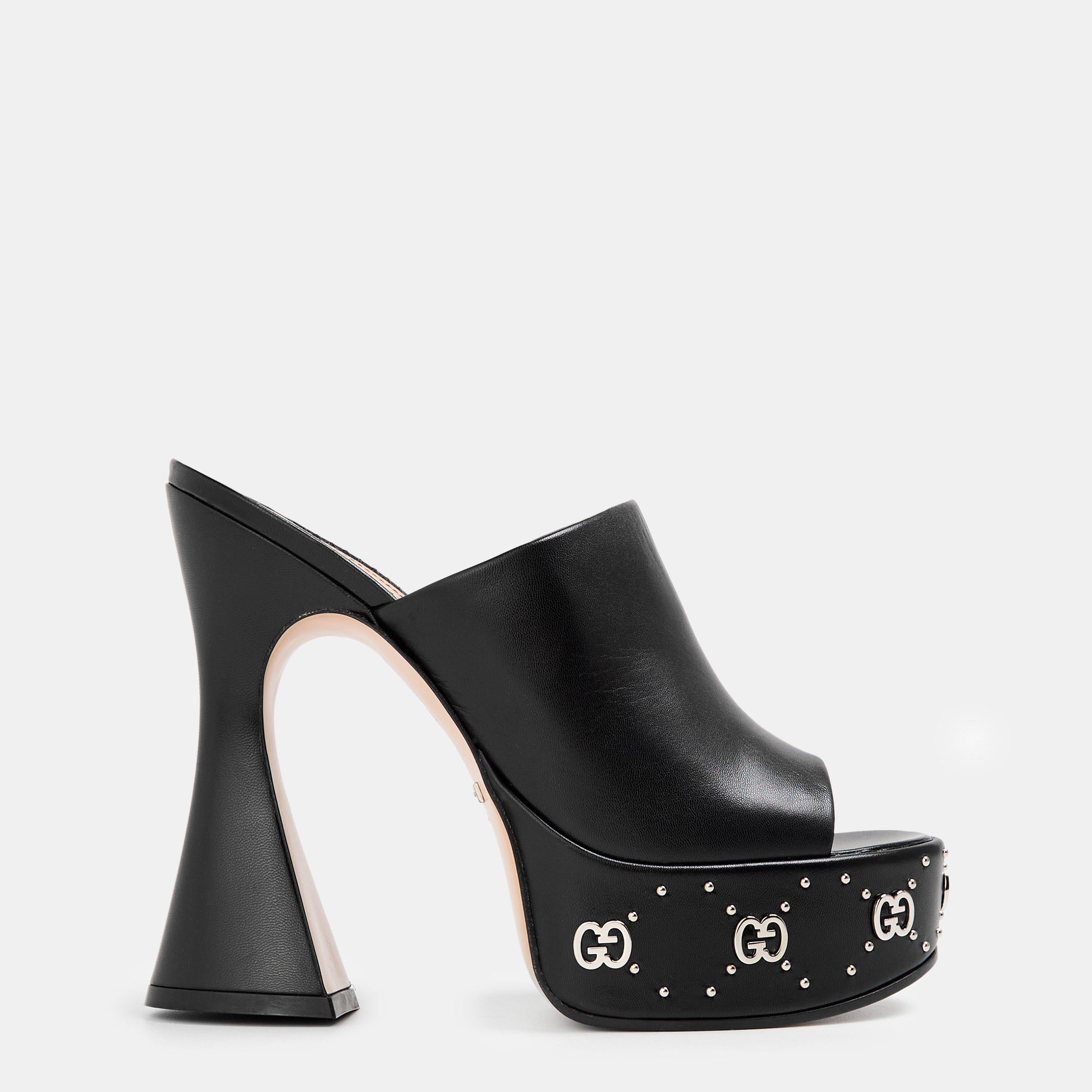 Platform Slide Sandals