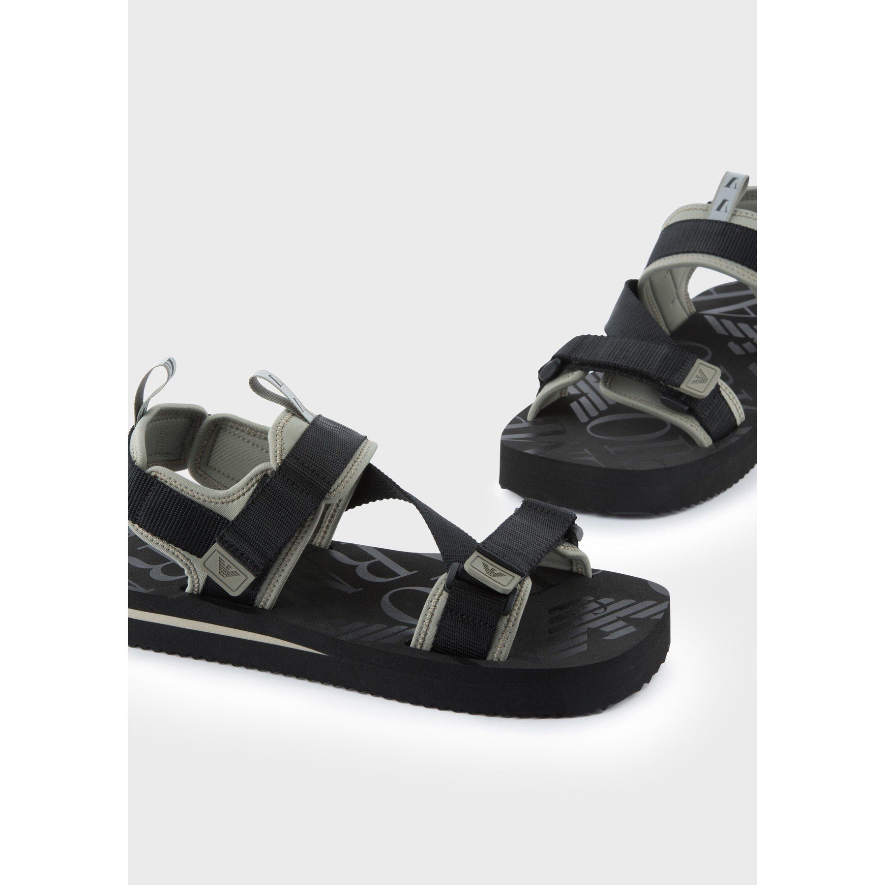 Nylon Strappy Sandals