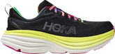 Hoka Bondi 8 Black/Citrus Glow