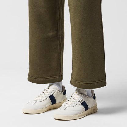 Women's Leather Court Trainers