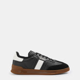 Women's Leather Court Trainers