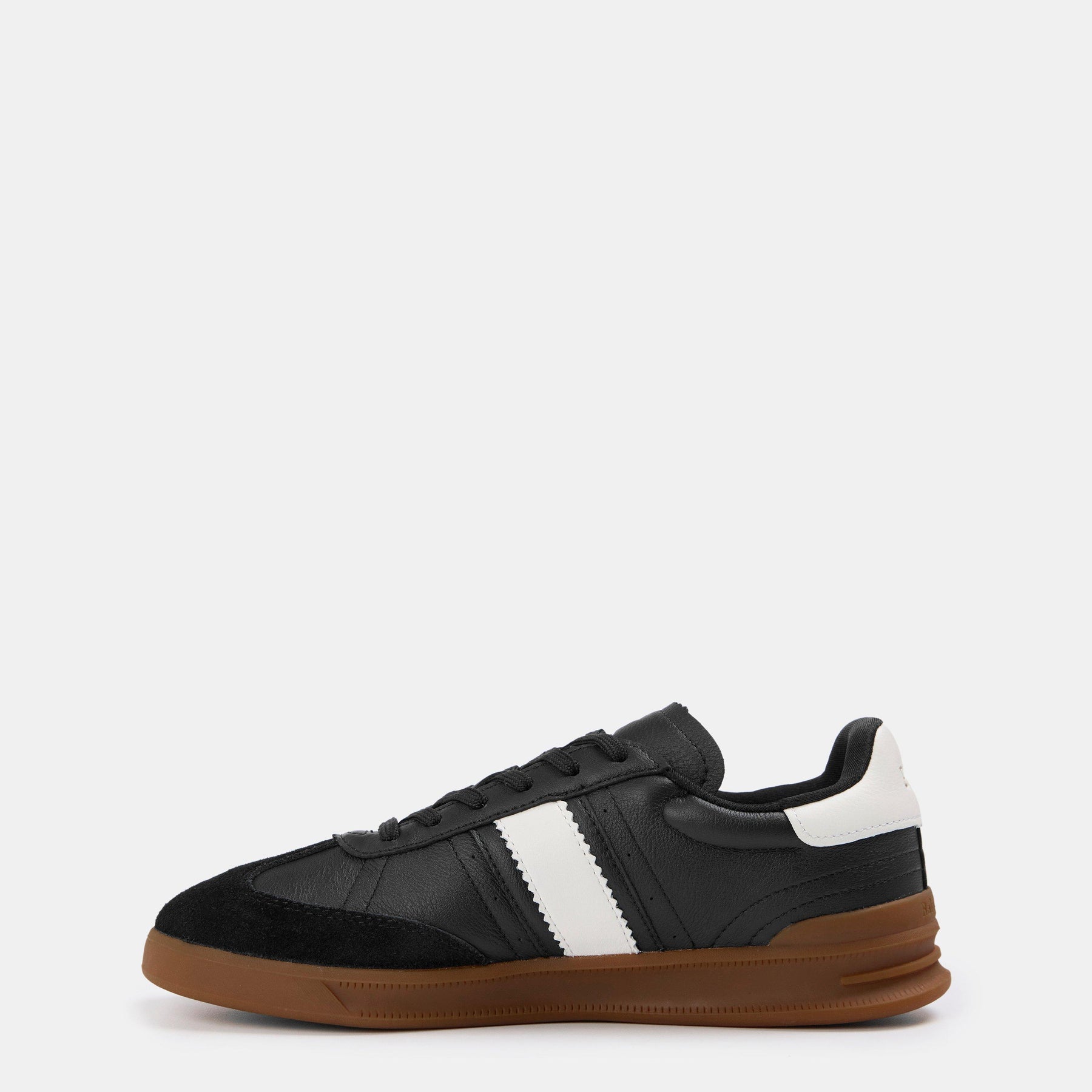 Women's Leather Court Trainers