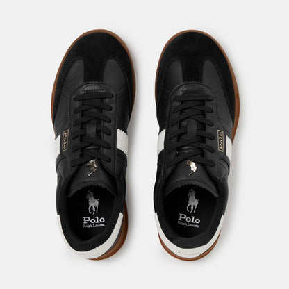 Leather Court Trainers