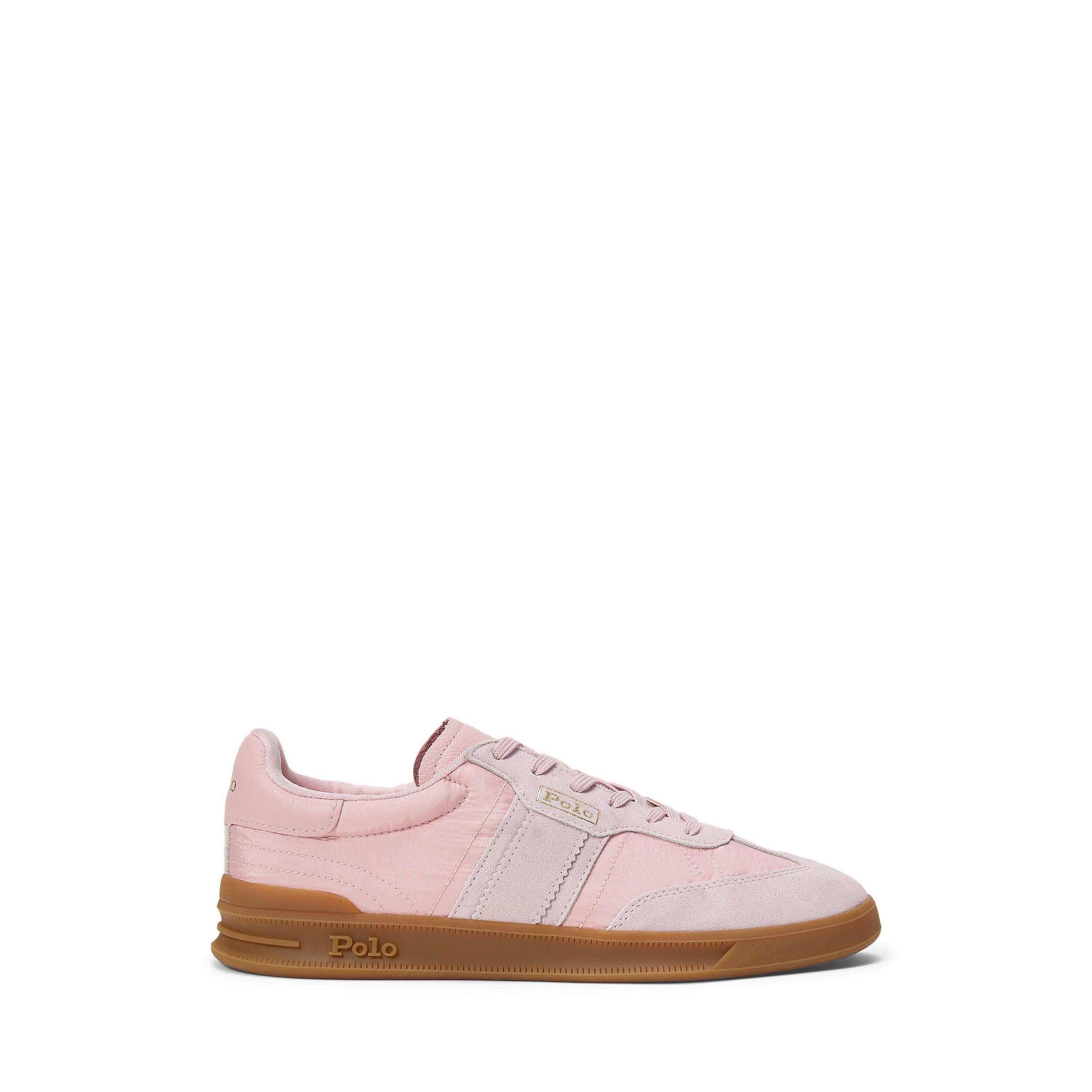Leather Court Trainers