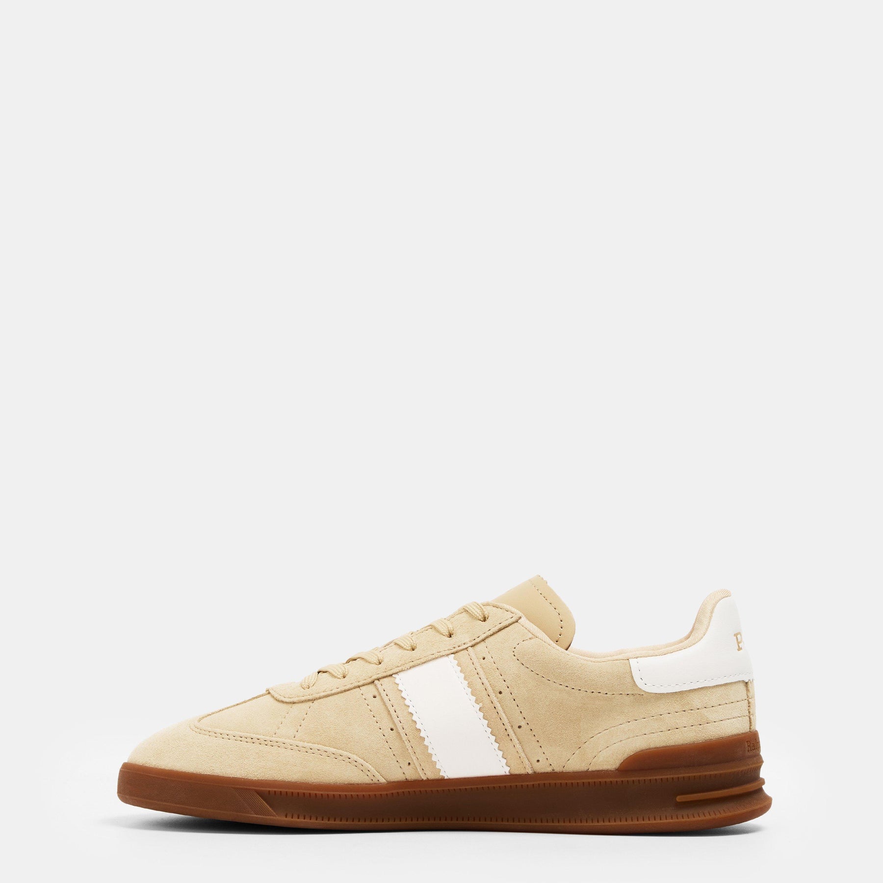 Women's Leather Court Trainers
