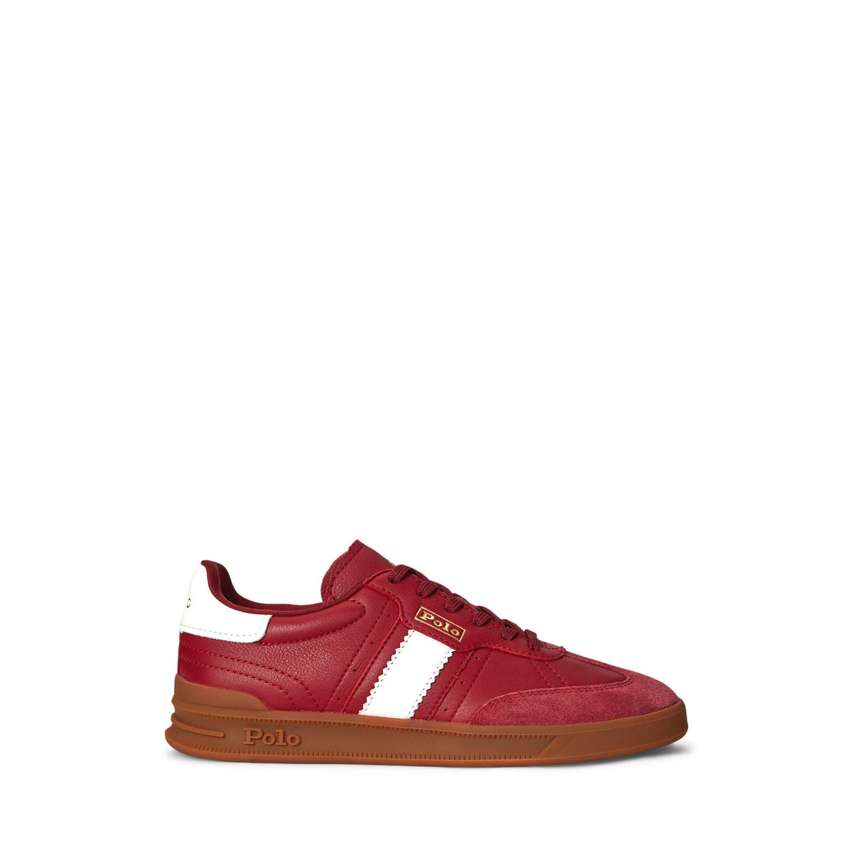 Leather Court Trainers