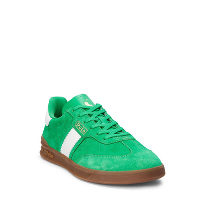 Leather Court Trainers
