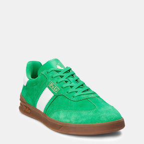 Women's Leather Court Trainers