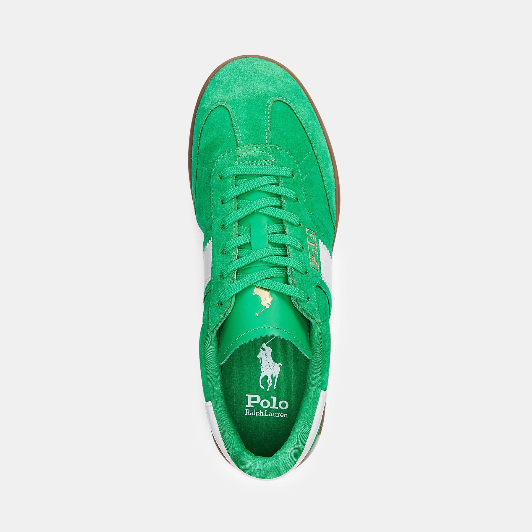 Women's Leather Court Trainers