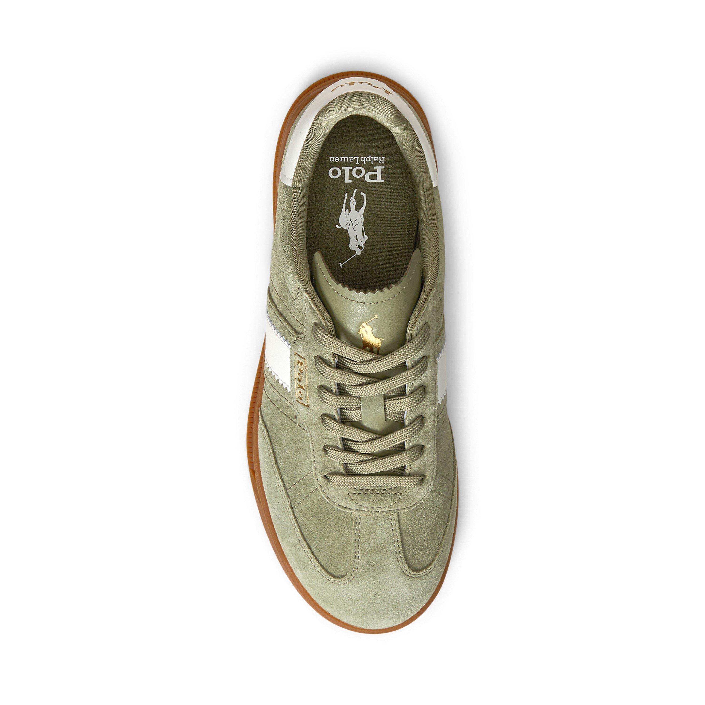 Leather Court Trainers