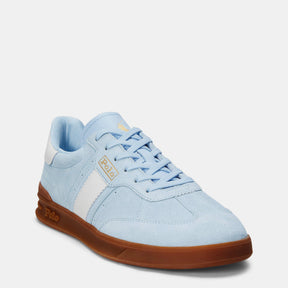 Women's Leather Court Trainers