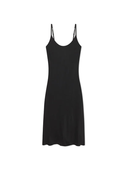 Washable Silk Bias Slip Dress
