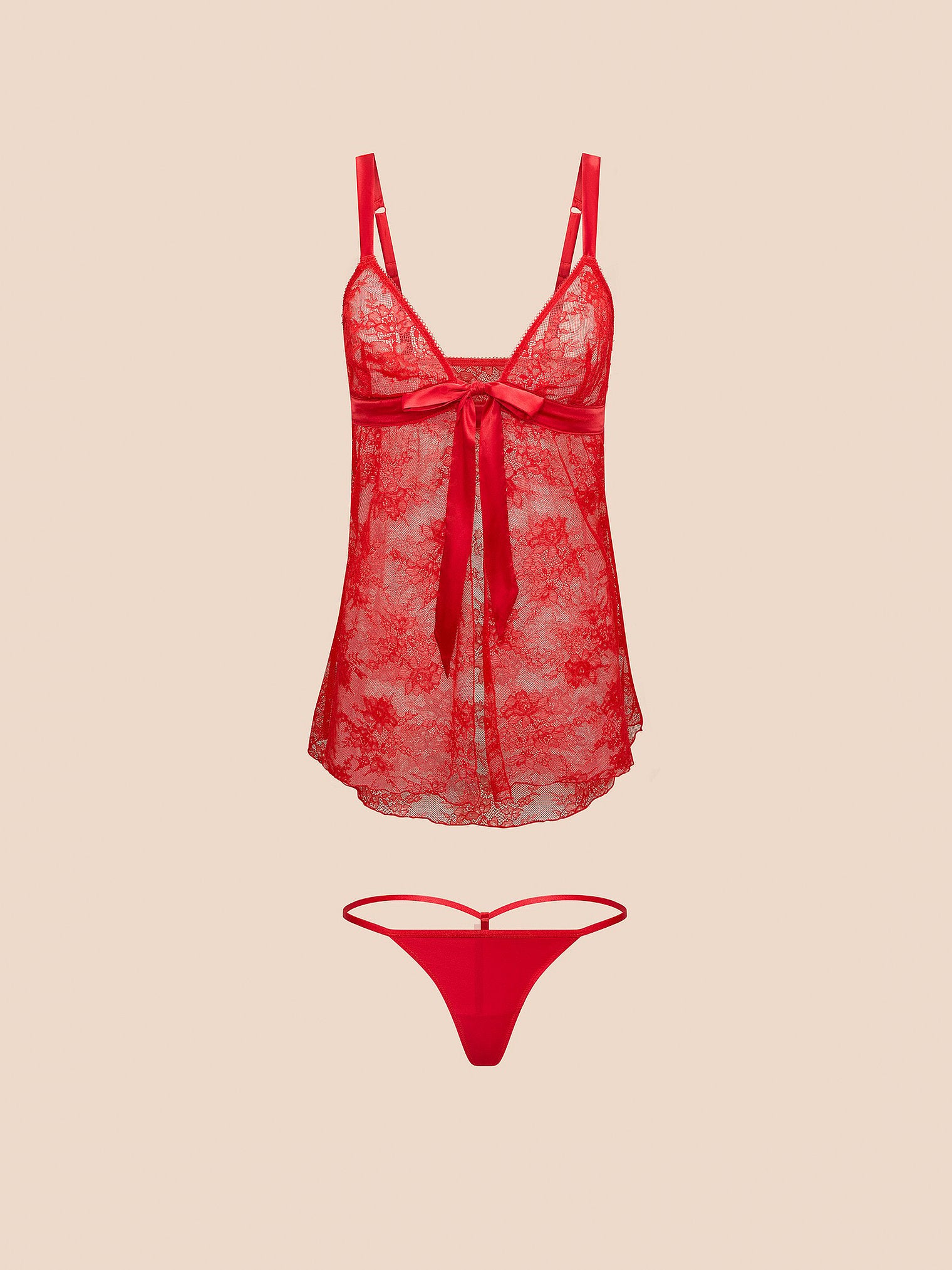 Hillary Babydoll and Panty Set