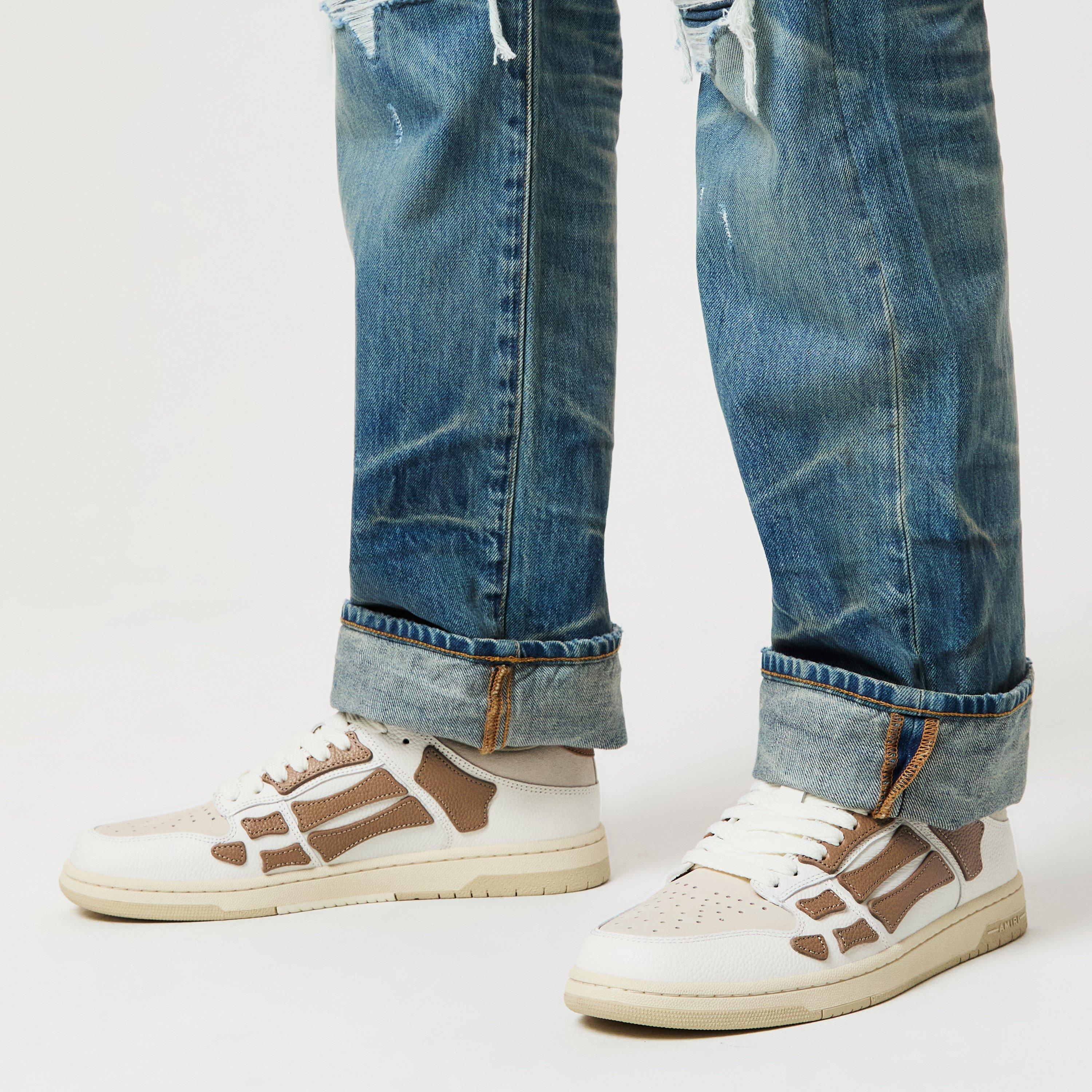 Skeleton Top Low Trainers