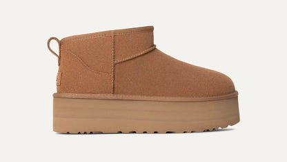 UGG Classic Platform Boot – Suede, UGGplush™ Lining, Sustainable EVA Outsole, 2" Platform