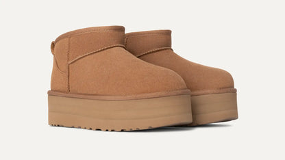UGG Classic Platform Boot – Suede, UGGplush™ Lining, Sustainable EVA Outsole, 2" Platform