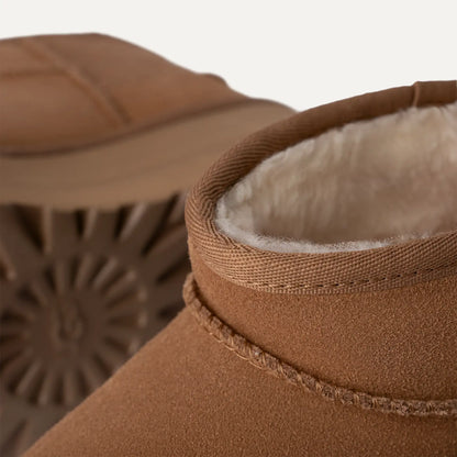 UGG Classic Platform Boot – Suede, UGGplush™ Lining, Sustainable EVA Outsole, 2" Platform