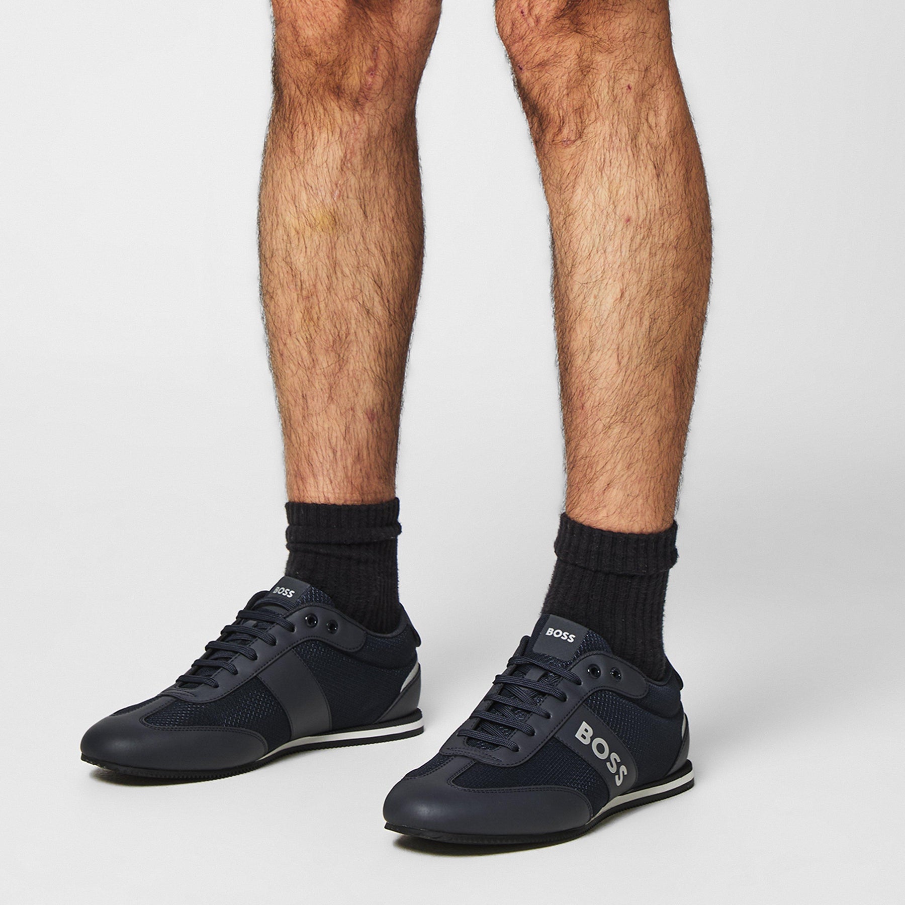 Men's Rusham Low Profile Collar Trainers