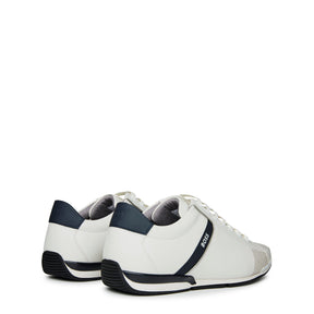 Men's Saturn Smooth Low Top Premium Leather Trainers