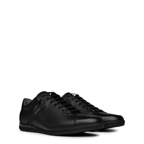 Men's Saturn Smooth Low Top Premium Leather Trainers