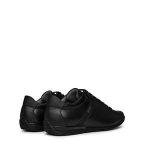 Men's Saturn Smooth Low Top Premium Leather Trainers