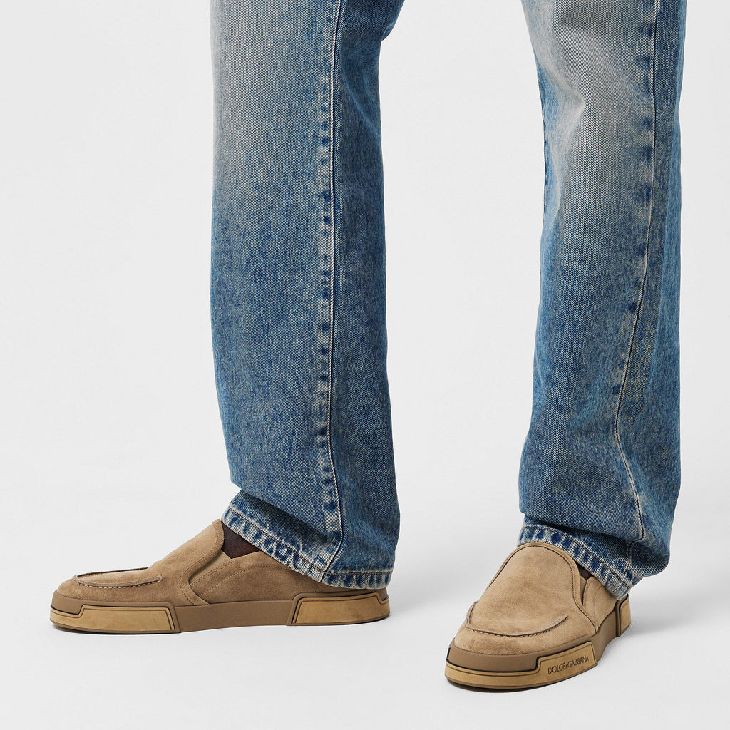 Men's DG Suede Hybrid Slip On Trainers