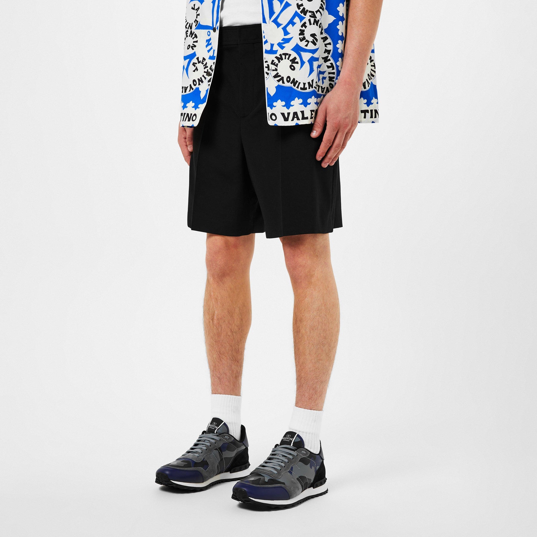 Rockstud Camouflage Sneaker