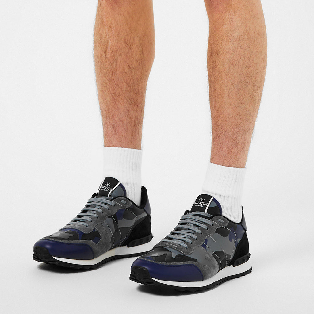 Rockstud Camouflage Sneaker