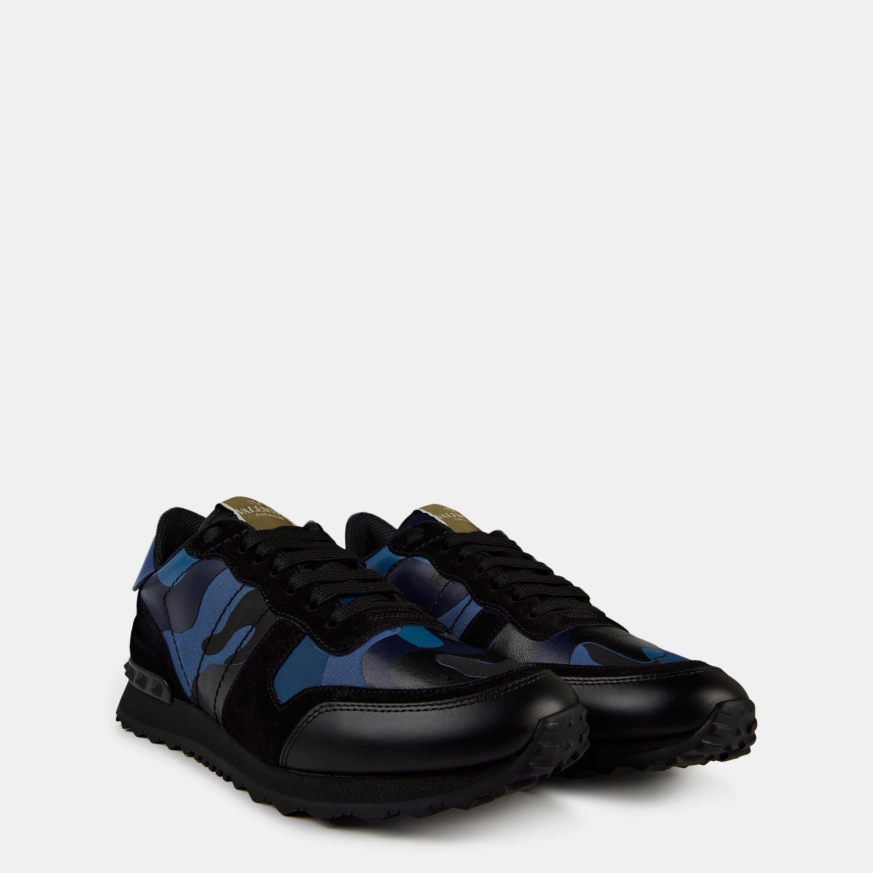 Rockstud Camouflage Sneaker