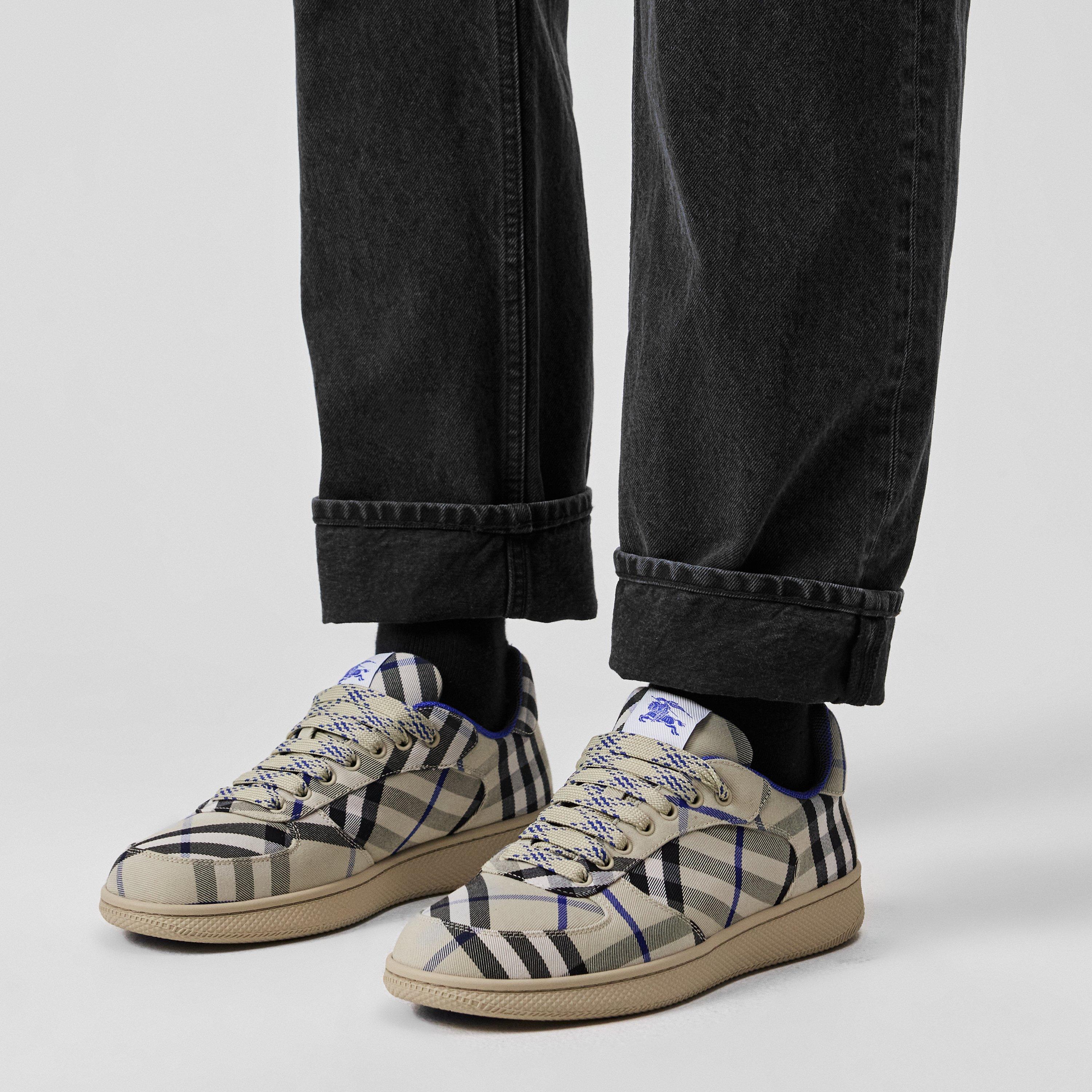 Check Terrace Sneakers