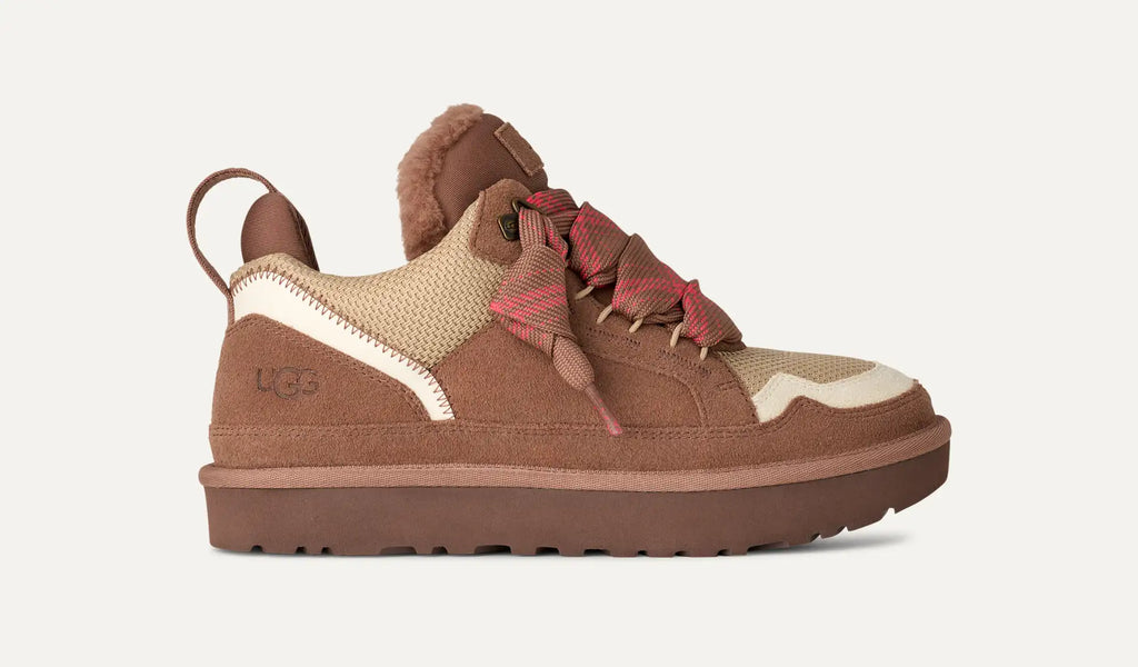 UGG Lowmel Spring Sneaker – Suede & Mesh Upper with UGGplush™ Lining and Sugarcane EVA Sole