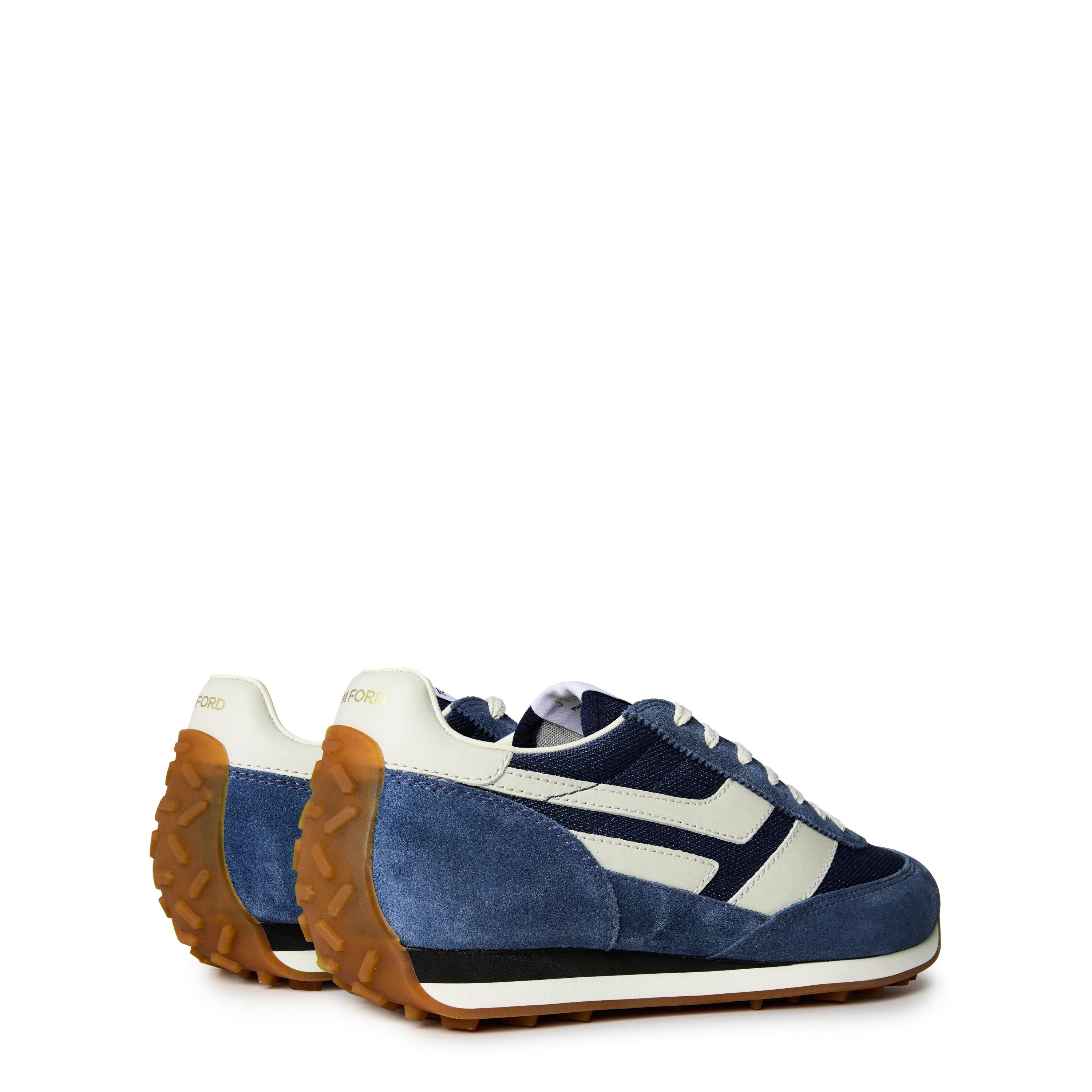 Mick Suede-Trimmed Trainers