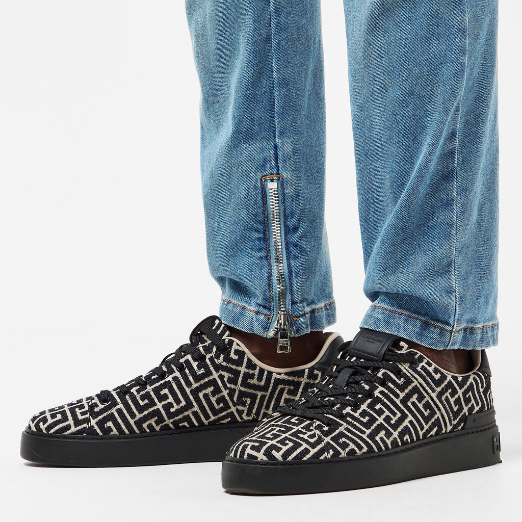 Men's Mono Court Low-Top Trainers