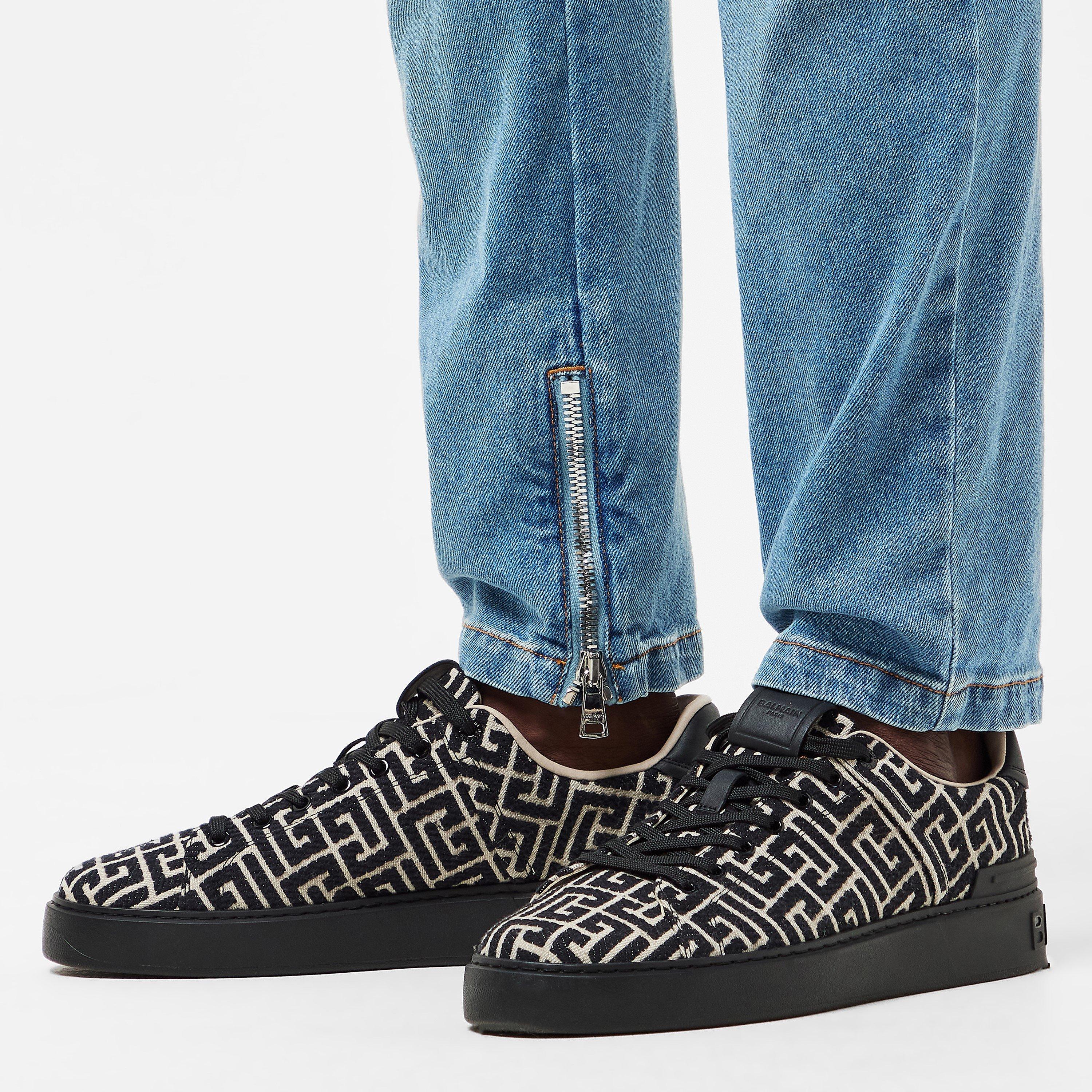 Men's Mono Court Low-Top Trainers