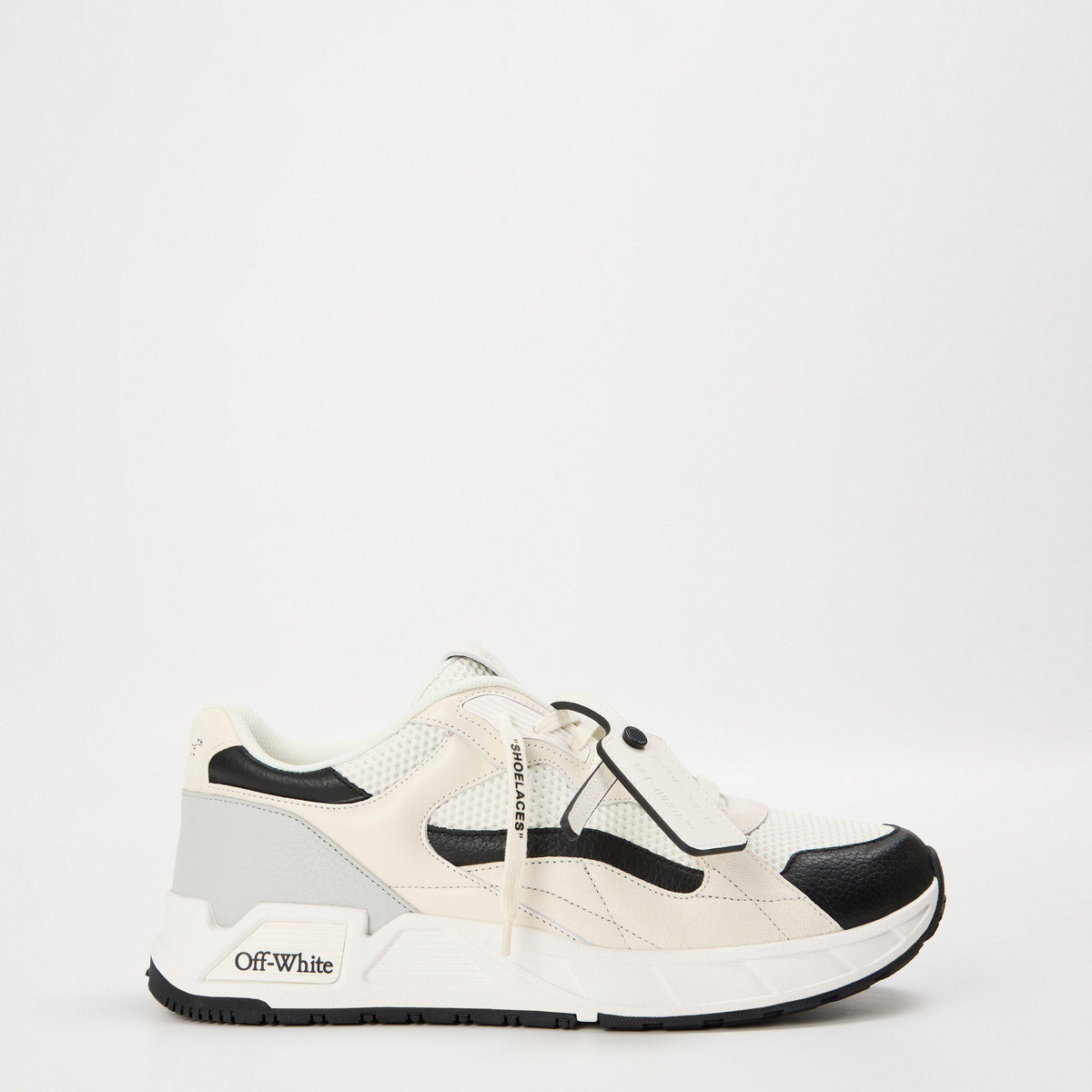 Men's Kick-Off Panelled Chunky Low Silhouette Sneakers