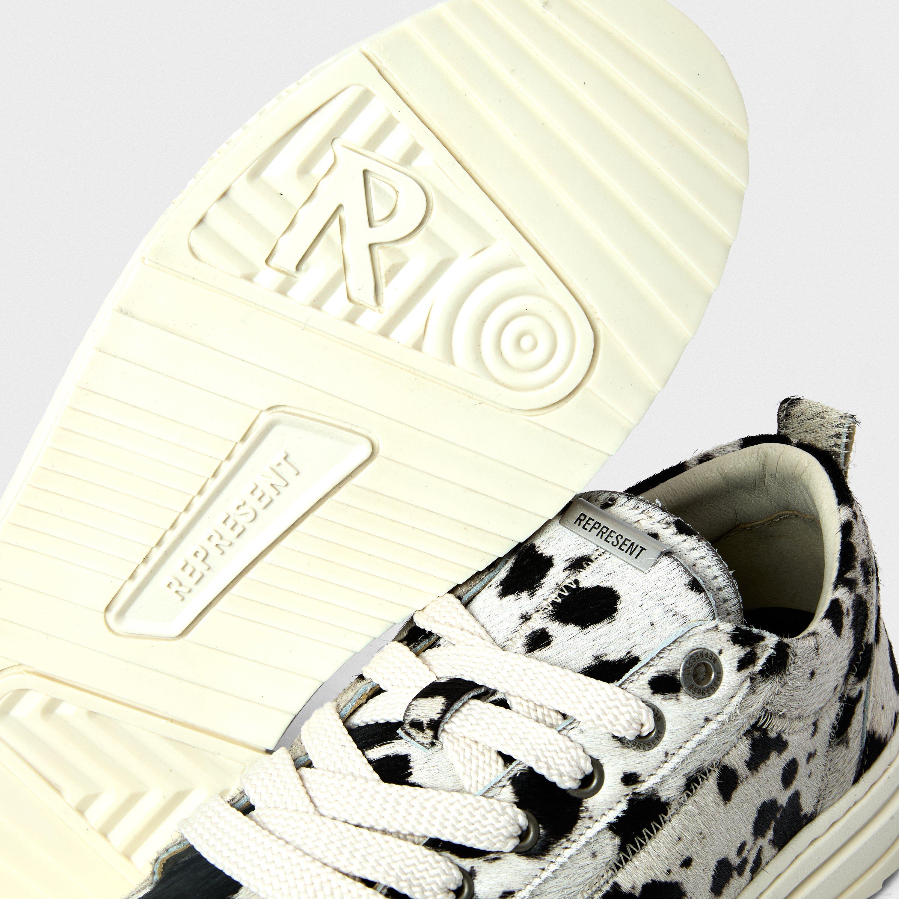 Men's Cowprint Low Trainers